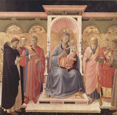 Fra Angelico Annalena Panel (mk08) Norge oil painting art